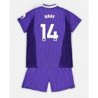 Camisa de Futebol Tottenham Hotspur Archie Gray #14 Equipamento Alternativo Infantil 2026-27 Manga Curta (+ Calças curtas)